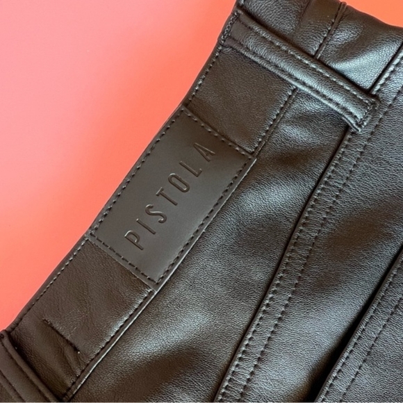 PISTOLA Aline High Rise Skinny Pant in Slate Black - Picture 7 of 11